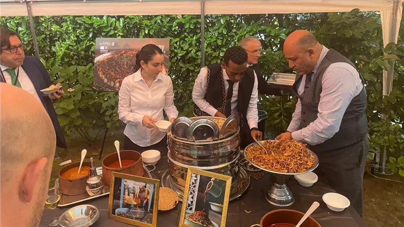الجالية المصرية فى بلجيكا تضفى روح البهجة في أجواء مصرية أصيلة بعاصمة أوروبا