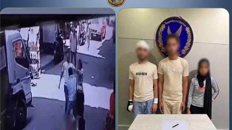 كشف ملابسات فيديو متداول  لقيام أحد الأشخاص بالتعدي علي أخر بالضرب بالإسكندرية