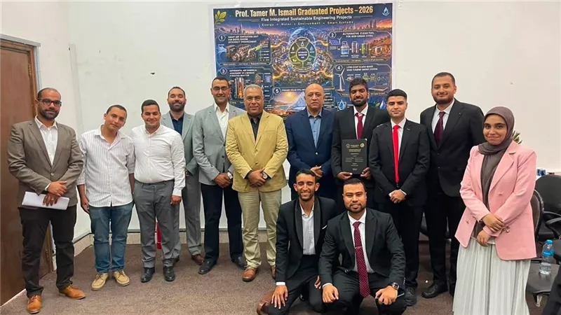 طلاب هندسة قناة السويس يحولون مشروعات التخرج إلى أبحاث منشورة في مجلات علمية