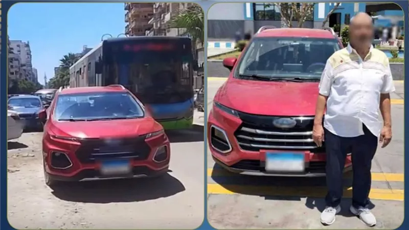 ضبط شخص تسبب في إعاقة الحركة المرورية بالإسكندرية 