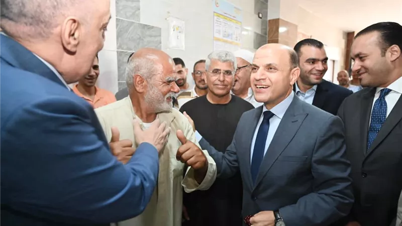 محافظ الغربية: مستشفى سامول أصبحت نموذجًا للرعاية الصحية بالقرى