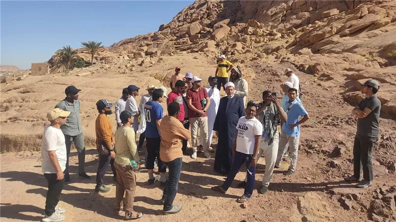 مرصد الأزهر يناقش ثقافة التعايش بزيارة دير سانت كاترين في 