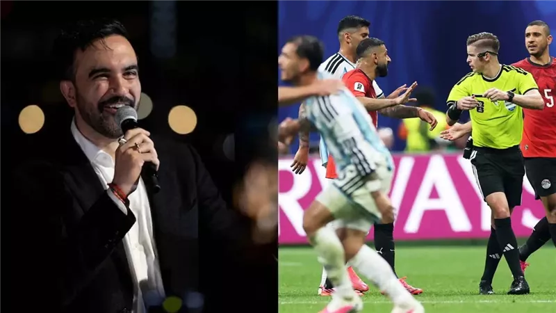 عمدة نيويورك زهران ممداني:  منتخب مصر تعرض للسرقة أمام الأرجنتين أمس