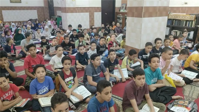 أطفالكم في عينين.. مسجد حراء بالوليدية يشهد حضورًا مهيبًا للأطفال في فعاليات