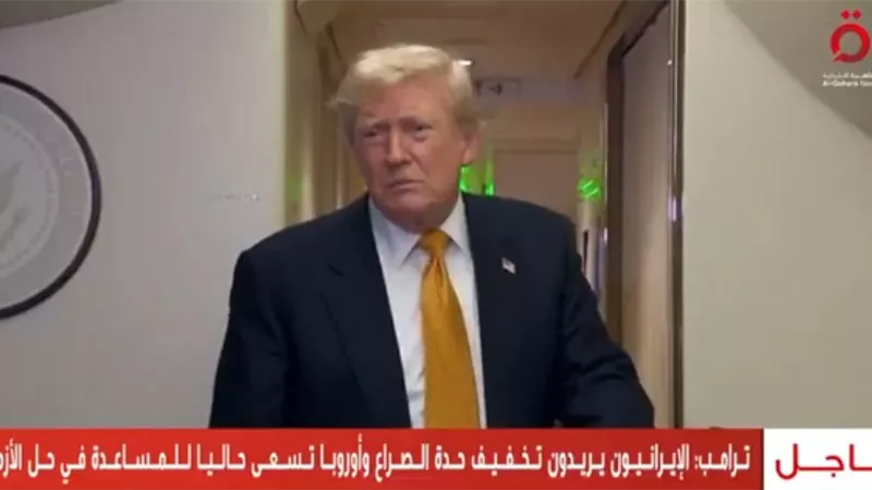 ترامب من الطائرة الرئاسية: وجهنا ضربة قاسية لإيران.. وأي هجوم جديد سيُقابل برد