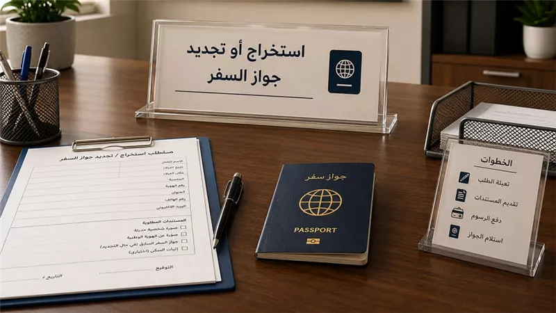 خطوات استخراج جواز سفر مستعجل أونلاين.. تعرف على الخطوات