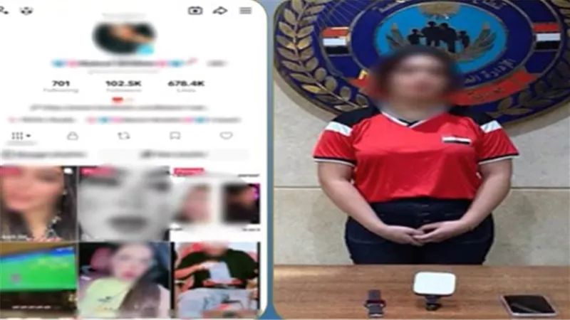بسبب أرباح المشاهدات..ضبط بلوجر شهيرة بالنزهة بتهمة نشر مقاطع خادشة