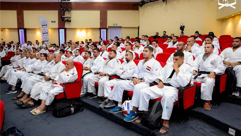 رئيس اتحاد الجودو يبدأ خطوات تمكين المدرب الوطني خلال دورة المدربين