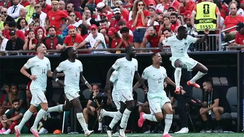 نتيجة وأهداف مباراة المغرب وفرنسا الشوط الثاني (2-0) في كأس العالم 2026