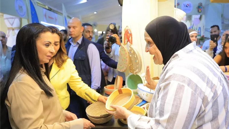 بنك ناصر الاجتماعي يشارك في فعاليات معرض ديارنا للحرف اليدوية