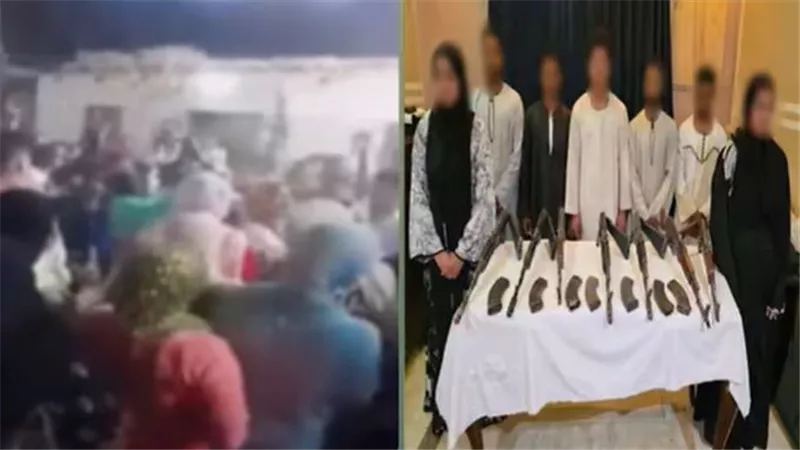 ضبط 7 متهمين ظهروا بأسلحة نارية خلال حفل زفاف في قنا.. والتحفظ على 7 بنادق آلي