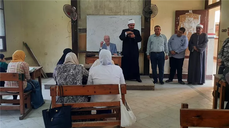 مدير عام الجامع الأزهر يتفقد فرع الرواق بالدقهلية لمتابعة سير العمل