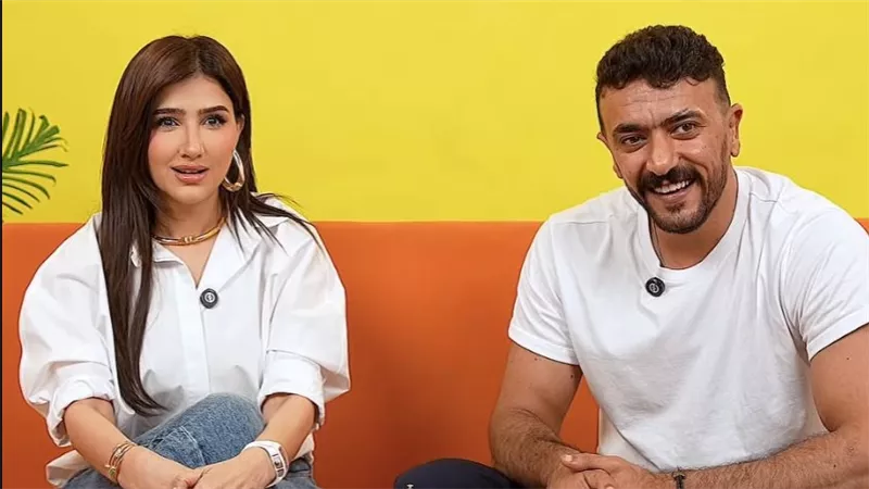 متجاهلين ياسمين عبدالعزيز.. مي عمر وأحمد العوضي يذكروا ٣ ممثلات بحرف الياء
