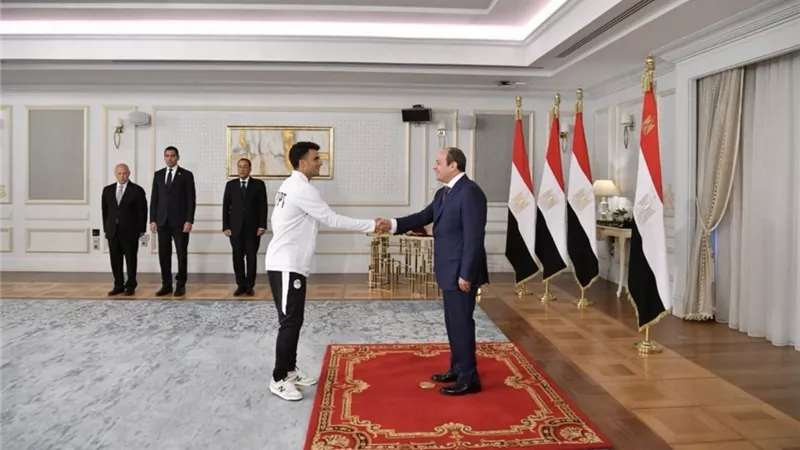 أول تعليق من أحمد سيد زيزو بعد تكريم الرئيس السيسي: دامت مصر وطنا للفخر