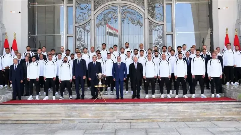 فرج فتحي : تكريم الرئيس السيسي للمنتخب رسالة دعم للرياضة