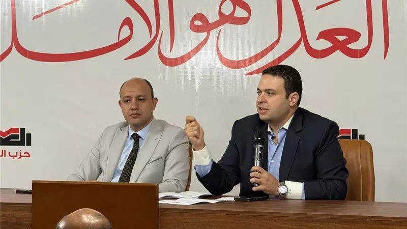 الأمانات الجغرافية بحزب العدل يستعرضون خطط المرحلة القادمة