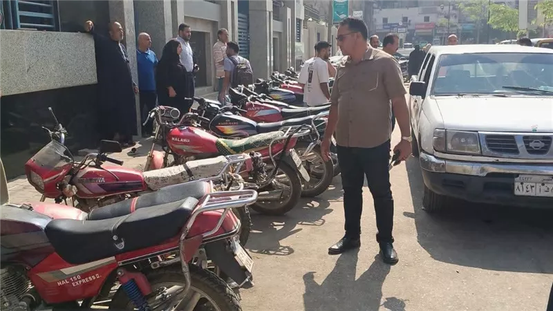 استمرار التصدي لظاهرة السايس المخالف بحى شرق شبين الكوم بالمنوفية