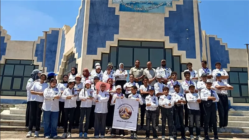 المجموعة الكشفية بمركز شباب المدينة ببورسعيد تنظم تدريب بمحمية أشتوم الجميل 