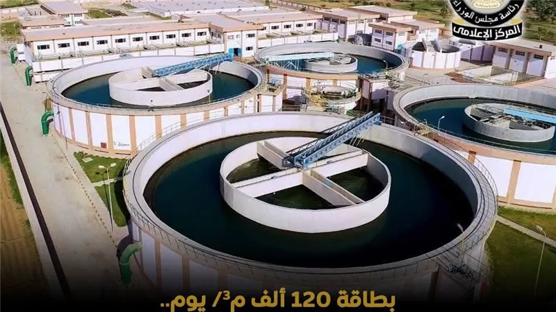 محطة مياه الصف تدعم احتياجات الجيزة بطاقة 120 ألف م³ يوميًا