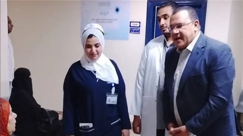  جولة تفقدية صباحية بوحدة صحة أسرة ميسرة ببورسعيد لمتابعة انتظام سير العمل