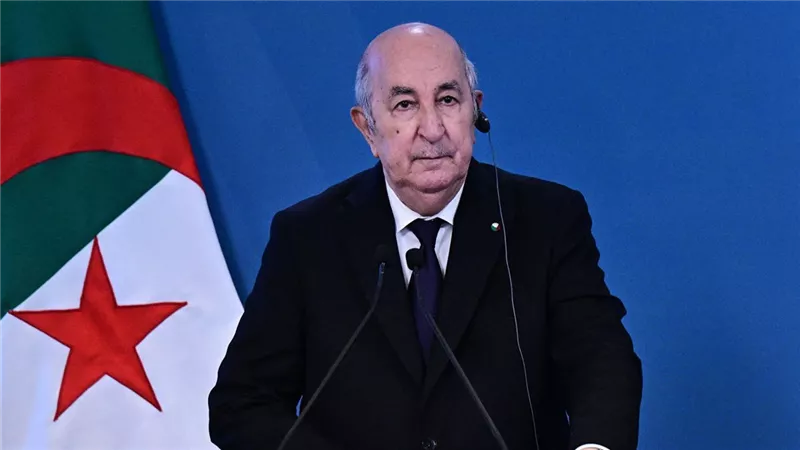 الرئيس الجزائري: لن نتهاون مع أي خطر يهدد أمن تونس 
