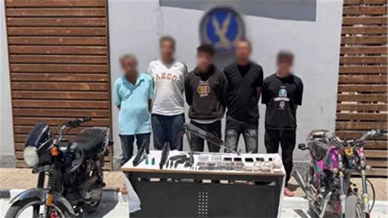 بندقية وخرطوش وطبنجة.. سقوط أبطال فيديو البلطجة بالقليوبية
