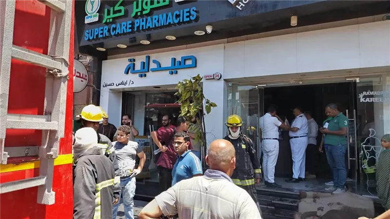 السيطرة على حريق بمغسلة فندق الحسين بأسيوط دون خسائر في الأرواح