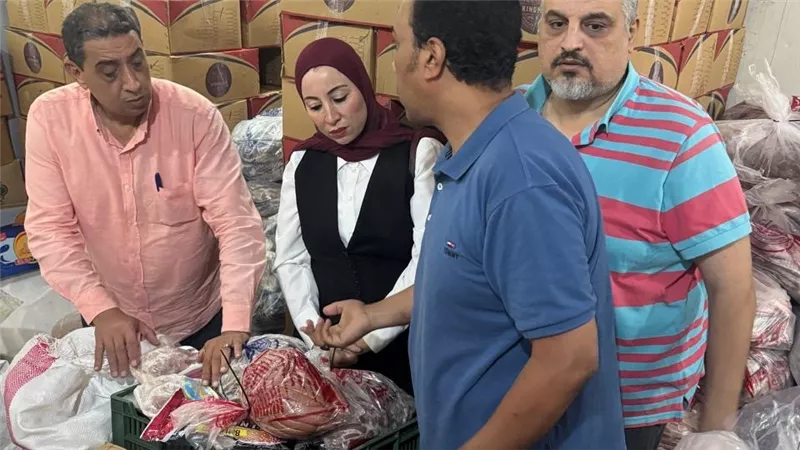 التحفظ على 7.8 طن عينات لحوم وسجق وكفتة غير صالحة للاستهلاك بالدقهلية
