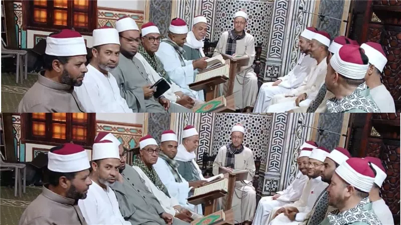 انعقاد المقرأة النموذجية ومقارئ الجمهور وسط مشاركة كبيرة لأبناء بنى سويف|صور