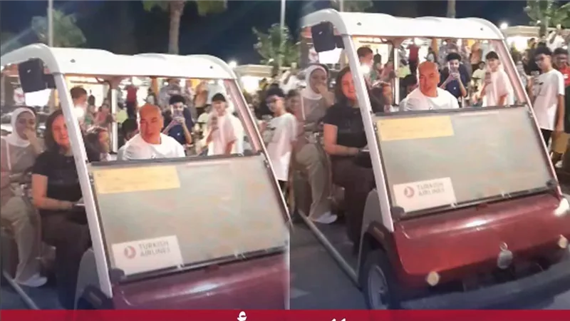 العميد حسام حسن يقضي إجازته الصيفية مع زوجته في الساحل
