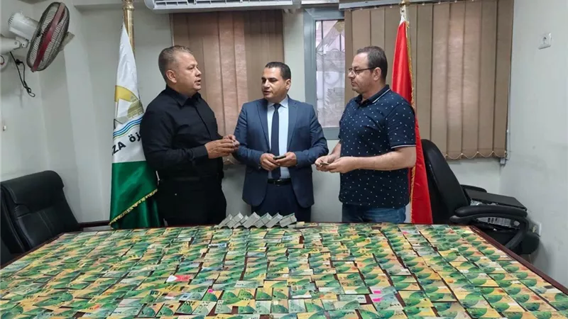  ضبط ٨١٢ بطاقة تموينية داخل مخبز بلدي بمنشأة القناطر وتحرير ٣١ مخالفة تموينية