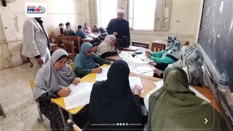 متابعة ميدانية لتصحيح الثانوية الأزهرية بالمنيا والتأكيد على الدقة والشفافية 