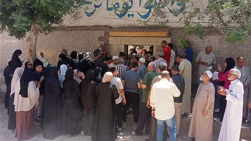 تشييع جثمان الطفل إياد محمد عبد الله بمحافظة الغربية بمشاركة الأهالي
