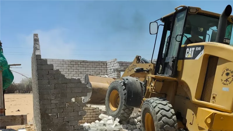 إزالة 28 حالة تعد على أراض زراعية بالإسماعيلية | تفاصيل