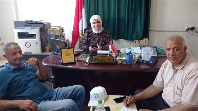 لجان المنع تواصل جهودها لحماية الرقعة الزراعية بقرية الوادي الأخضر بالقصاصين 