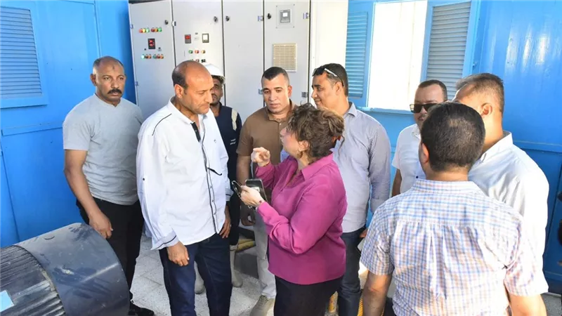 محافظ أسيوط يتفقد منظومة مياه الشرب بقرى النواورة ونجوع المعادي والعتمانية  