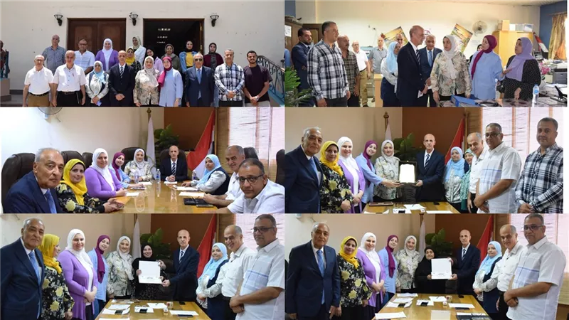 رئيس جامعة بنى سويف يؤكد الاهتمام بمعايير الجودة والارتقاء بالبحث العلمي