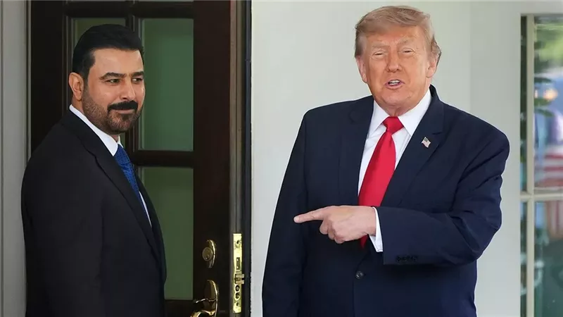 ترامب يستقبل الزيدي في البيت الأبيض.. ويؤكد: نحن نحب العراق