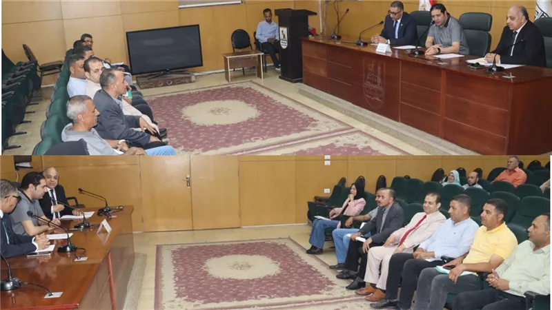 نائب محافظ بنى سويف|تكليف التنفيذيين بحصر للمحال الغير مرخصة وتقديم تقرير دوري