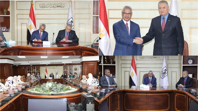 بنى سويف |توقيع بروتوكول لإنشاء فرع لمكتبة مصر العامة لرفع الوعي العام 