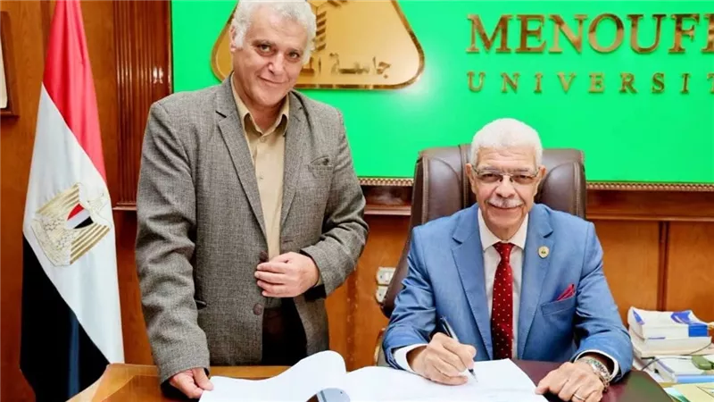 رئيس جامعة المنوفية يعتمد نتيجة بكالوريوس الحاسبات والمعلومات بنسبة نجاح 88%