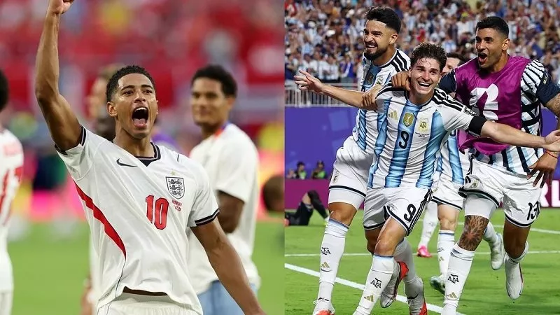 موعد مباراة إنجلترا والأرجنتين اليوم في نصف نهائي كأس العالم 2026.. والقنوات الناقلة