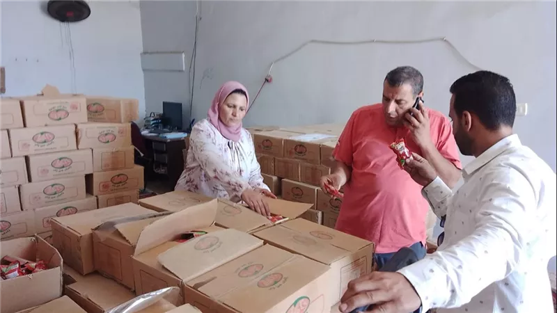 ضبط  30ألف عبوة مشروب للأطفال مجهولة المصدر وإحباط تهريب 205طن دقيق بالقليوبية
