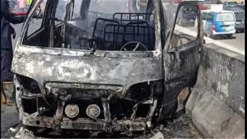 تفاصيل إصابة 10 أشخاص في حادث مروع بمحور 26 يوليو  