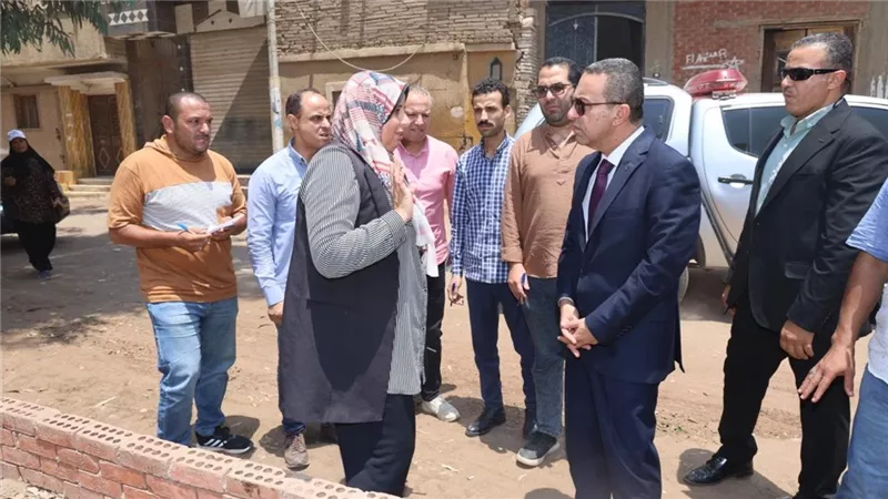 محافظ المنوفية يتفقد ميدانيًا فعاليات مبادرة 