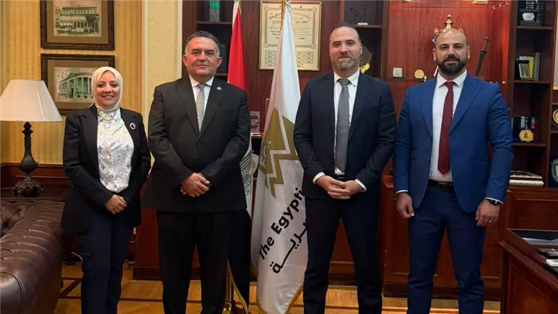 رئيس البورصة يستقبل الأمين العام لاتحاد أسواق المال العربية لبحث تعزيز التعاون