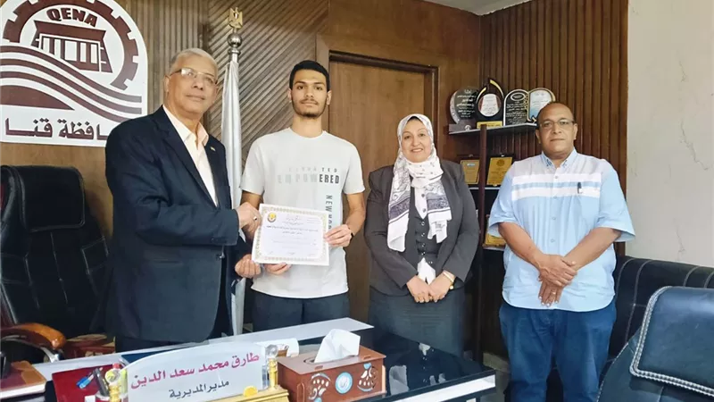 وكيل تعليم قنا: الاتحادات الطلابية شريك رئيسي في تطوير التعليم وبناء جيل واعٍ