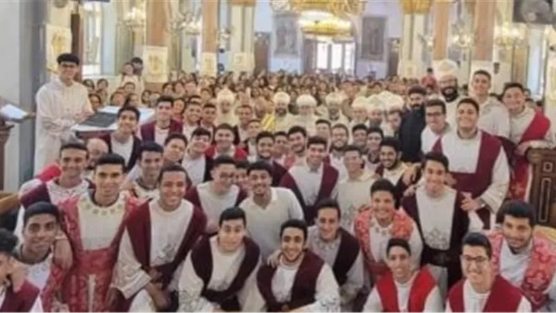 ليس قبل الامتحانات فقط.. أسقفية الشباب تدعو طلاب الثانوية إلى قداس شكر