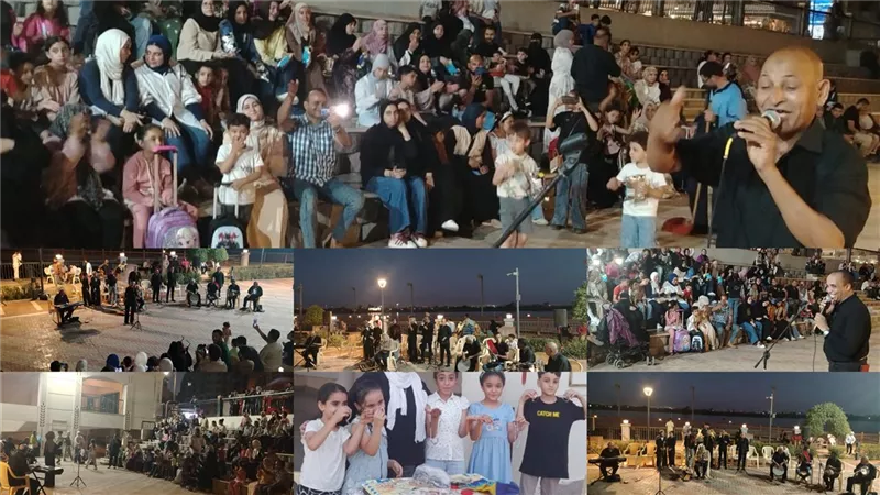 بنى سويف للموسيقى العربية تلهب حماس المواطنين ضمن عروض شارع الفن |صور