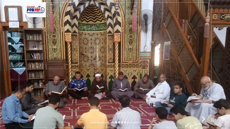 أوقاف المنيا تنظم 92 مقرأة جمهور بالمساجد لتعزيز الوعي وربط المواطنين بالقرآن 